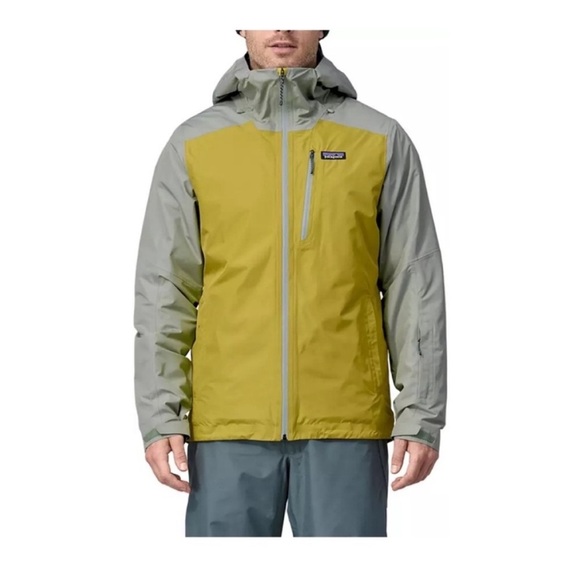 Patagonia Men's XL Insulated Powder Town Jacket Grey Green NWT Ski Snowboard - Picture 11 of 12